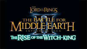 LOTR Battle for Middle Earth 2 Rise of the Witch King Logo